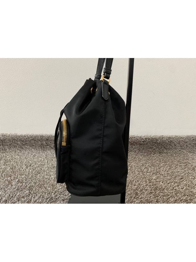 Fabric Black Bucket Bag 1BH038 - PRADA - BALAAN 6