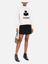 Moby Logo Print Sweatshirt Ecru - ISABEL MARANT - BALAAN 4