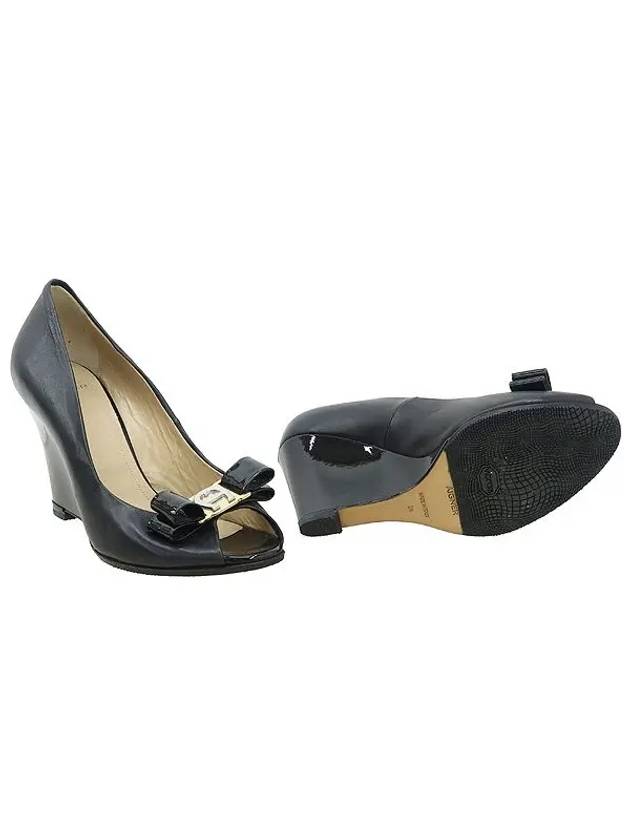 Smith Market Used Luxury Black Shoes Women s - AIGNER - BALAAN 2