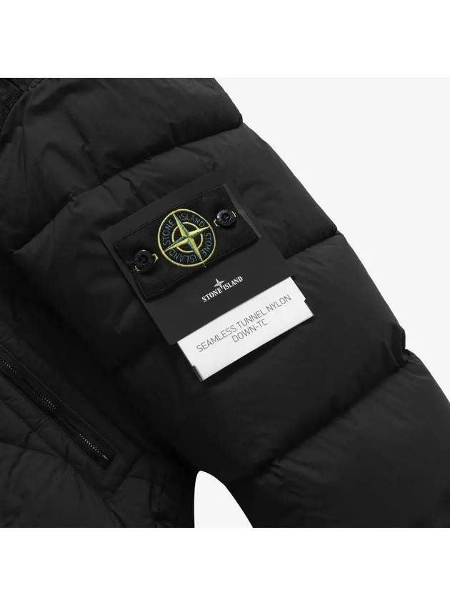 Seamless Tunnel Nylon Down Padding Black - STONE ISLAND - BALAAN 4