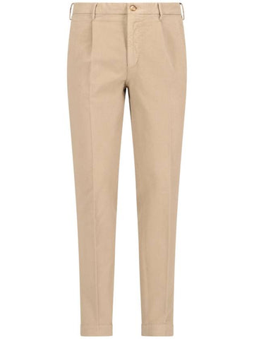 Incotex Trousers Beige - INCOTEX - BALAAN 1