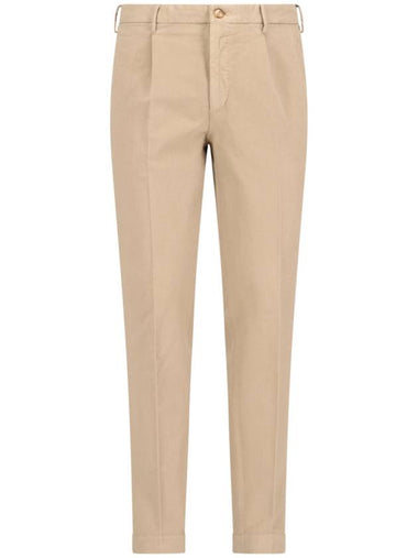 Incotex Trousers Beige - INCOTEX - BALAAN 1