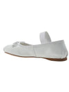 Patent Leather Ballerinas White - MIU MIU - BALAAN 4