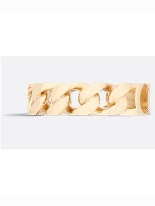 CD Icon Chain Link Ring Gold - DIOR - BALAAN 3