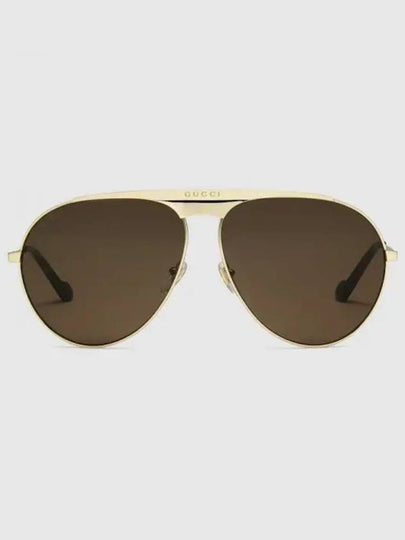 Eyewear Aviator Sunglasses Gold - GUCCI - BALAAN 2