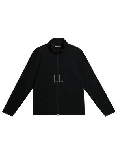 Bruno Mid Layer Zip-Up Jacket Black - J.LINDEBERG - BALAAN 2