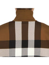 Check Bomber Jacket Brown - BURBERRY - BALAAN 10