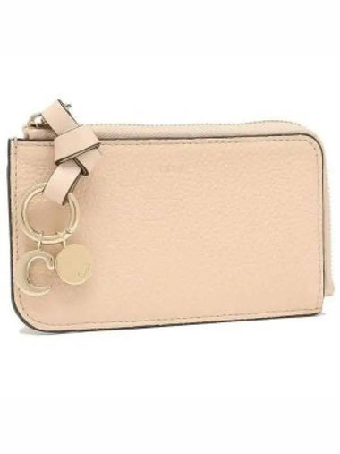 CHC21WP944F57 083 Alphabet Small Coin Card Wallet - CHLOE - BALAAN 1