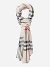 Giant Check Wool Silk Blend Scarf 8078782A5129 B0710971936 - BURBERRY - BALAAN 2