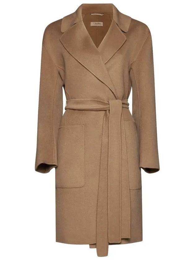 PARIS Belted Wool Coat Brown 2390160239 045 - MAX MARA - BALAAN 1