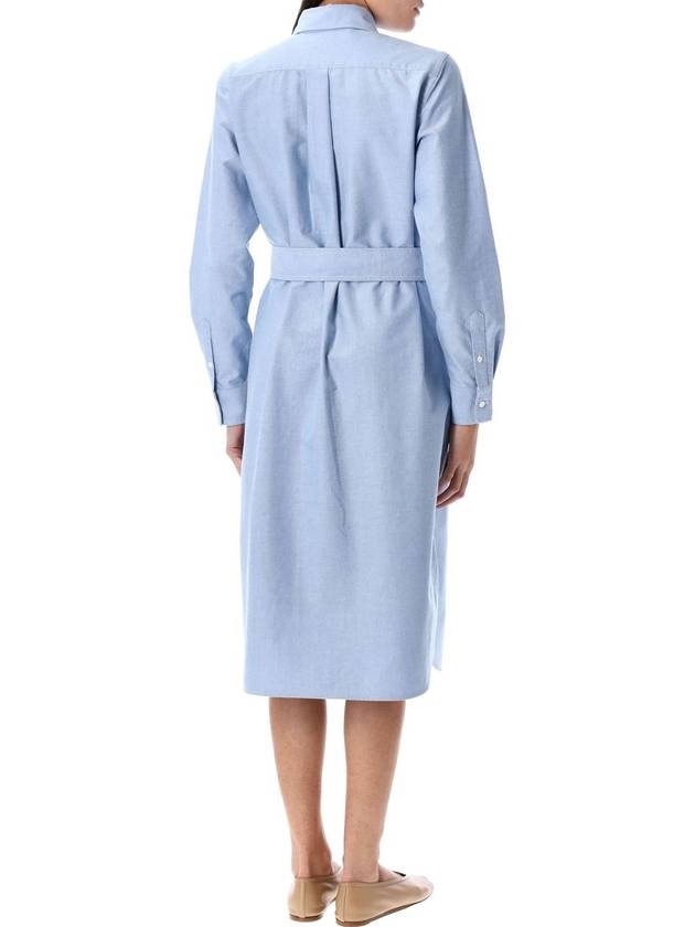 Belted cotton oxford shirtdress - POLO RALPH LAUREN - BALAAN 2