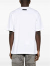 Short Sleeve T Shirt MTT077CJER0009 WH10 White - MARINE SERRE - BALAAN 3