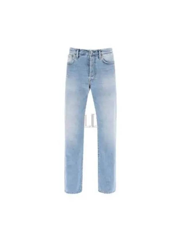 Regular Fit Cotton Jeans Light Blue - ACNE STUDIOS - BALAAN 2