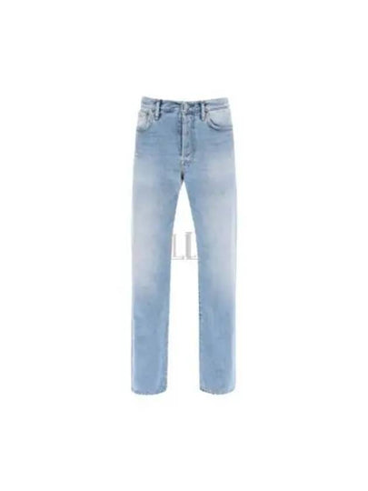 Regular Fit Cotton Jeans Light Blue - ACNE STUDIOS - BALAAN 2