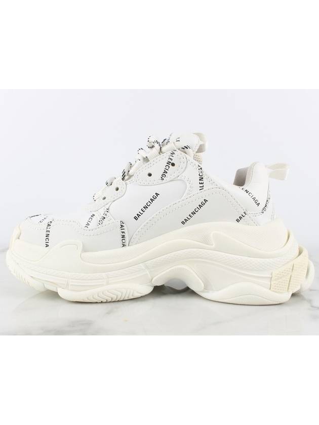 Multi Logo Triple S White 36 - BALENCIAGA - BALAAN 7