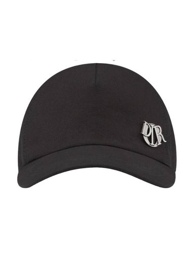 Logo Cotton Ball Cap Black - DIOR - BALAAN 1