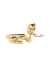 DG Logo Clip On Earrings Gold - DOLCE&GABBANA - BALAAN 6