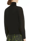 Women's Talea Virgin Wool Turtleneck Black - MAX MARA - BALAAN 3