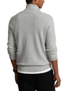 Pony Half Zip Cotton Sweatshirt Grey - POLO RALPH LAUREN - BALAAN 3