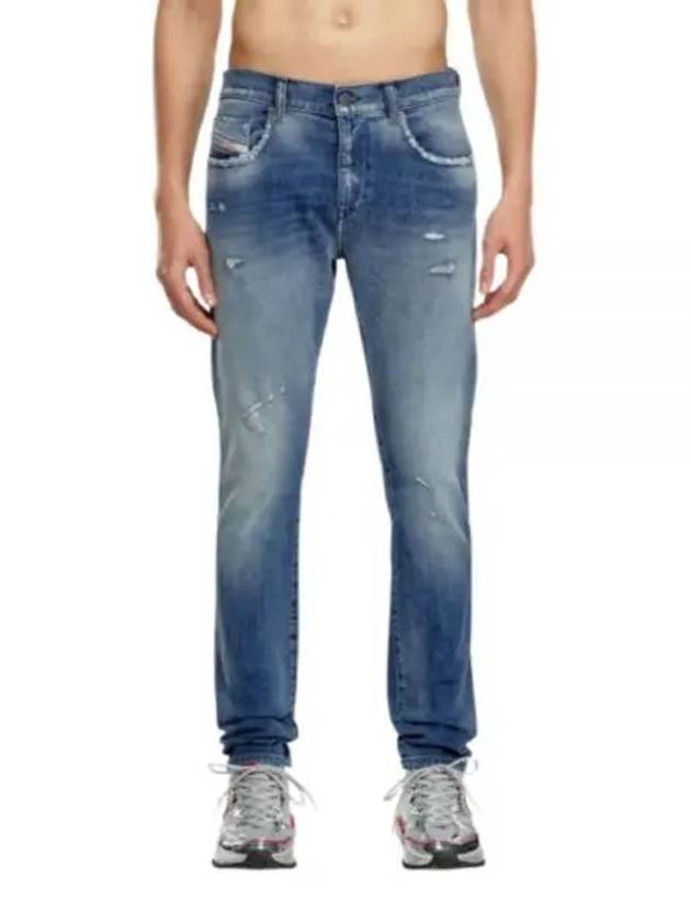 2019 D Strukt Slim Jeans Medium Blue - DIESEL - BALAAN 2