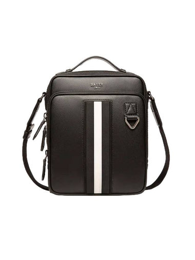 Macao Mackao leather crossbody bag black - BALLY - BALAAN 1