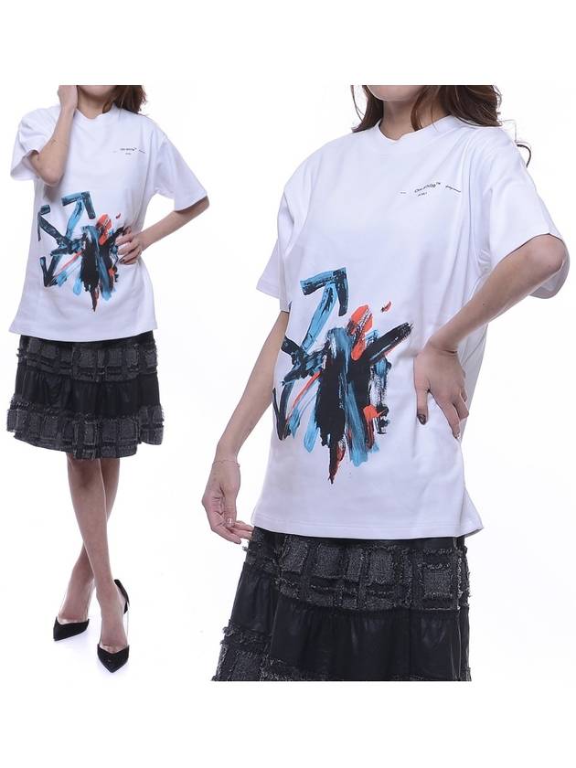 Arrow Tomboy Short Sleeve T-Shirt - OFF WHITE - BALAAN 2