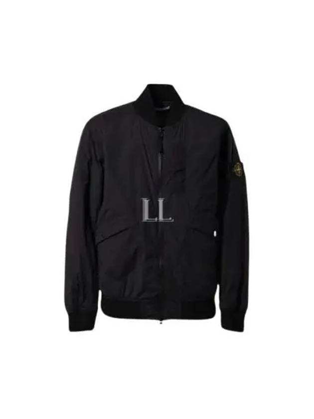 Skin Touch Nylon TC Primaloft Bomber Jacket Black - STONE ISLAND - BALAAN 2