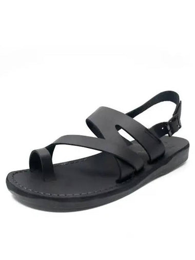 SANDALS NO 1047 BENJAMI Army N BUCKLE BLACK Women - JERUSALEM - BALAAN 1