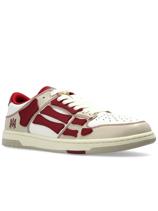 Amiri Sneakers Varsity Skel Top Low, Men's, Cream - AMIRI - BALAAN 4