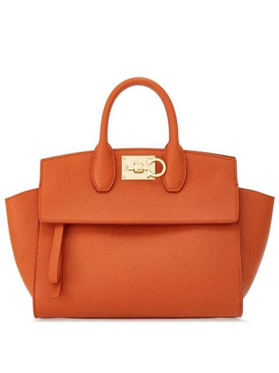 Salvatore Tote Bag 214493 0768795 TERRACOTTA - SALVATORE FERRAGAMO - BALAAN 2