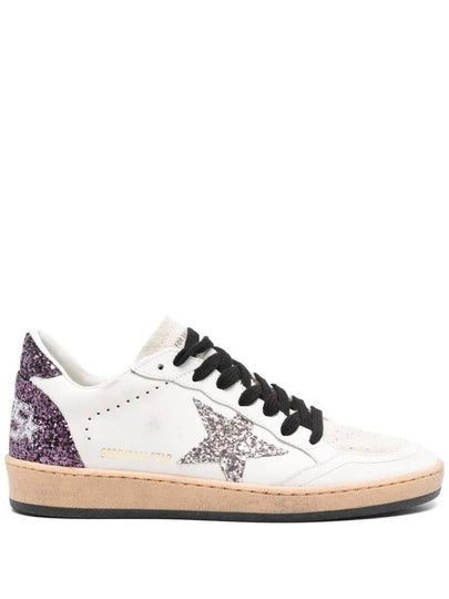 Deluxe Brand Ball Star Lace-Up Low Top Sneakers White - GOLDEN GOOSE - BALAAN 2