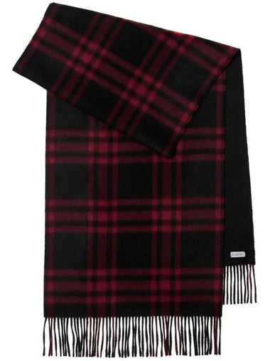 Reversible Check Scarf 8099067 - BURBERRY - BALAAN 1