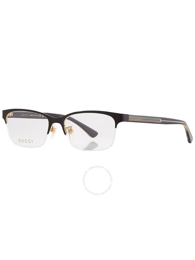 Gucci Demo Rectangular Titanium Men's Eyeglasses GG0387OJ 001 55 - GUCCI - BALAAN 3