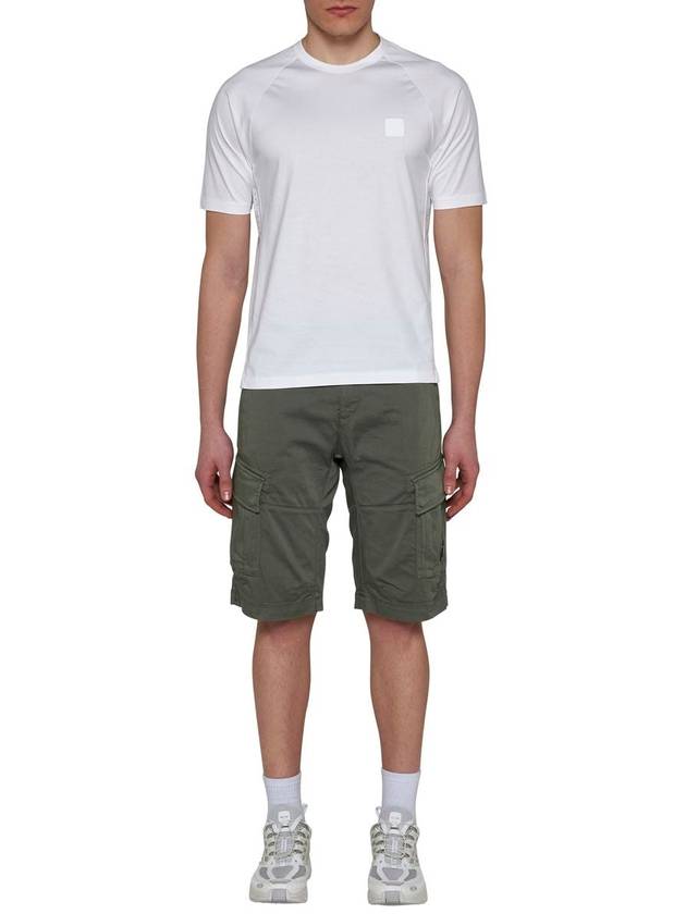 Metropolis Series Short Sleeve T-Shirt White - CP COMPANY - BALAAN 3