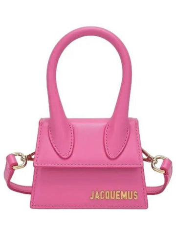 Jacquemus Mini Le Chiquito Shoulder Bag Pink Handbag Tote - JACQUEMUS - BALAAN 1