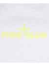 Men's Solar Eclipse Logo Short Sleeve T-Shirt White - STONE ISLAND - BALAAN 4