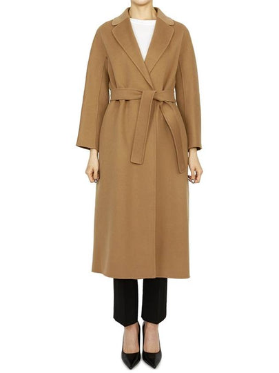 Esturia Long Single Coat Camel - MAX MARA - BALAAN 2