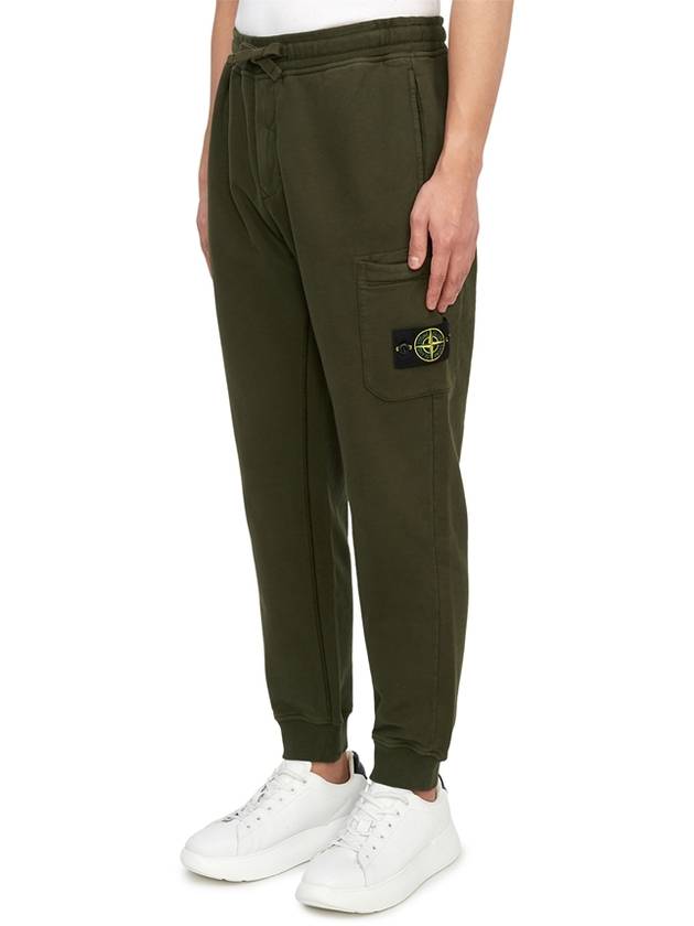 Wappen Patch Cargo Jogger Pants Olive - STONE ISLAND - BALAAN 3