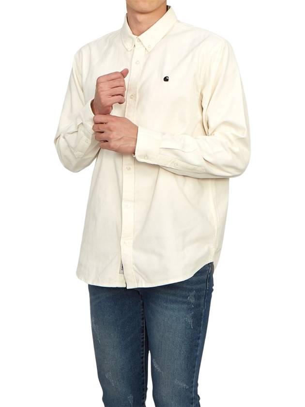 Madison Fine Cord Long Sleeve Shirt Wax - CARHARTT WIP - BALAAN 5