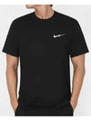 Sportswear Swoosh Short Sleeve T-Shirt Black - NIKE - BALAAN 2