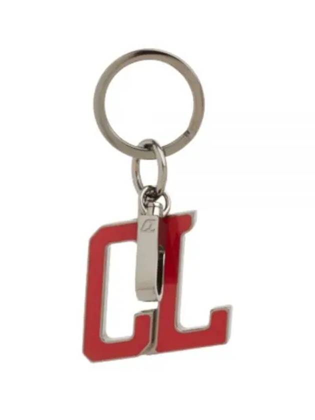 3225169 T448 Happy Louis Cl Logo Keyring - CHRISTIAN LOUBOUTIN - BALAAN 2