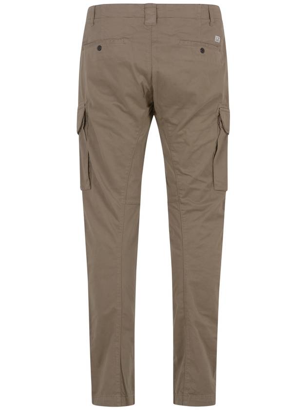 Stretch Sateen Ergonomic Lens Double Cargo Straight Pants Beige - CP COMPANY - BALAAN 3