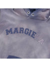 Women's Memory Of Organic Cotton Hoodie Lilac - MAISON MARGIELA - BALAAN 7