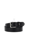 Interlocking G Detail Leather Belt Black - GUCCI - BALAAN 2