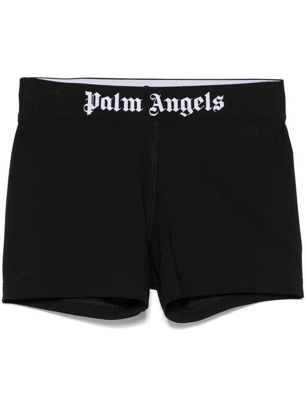 Palm Angels Classic Logo Performance Shorts - PALM ANGELS - BALAAN 1