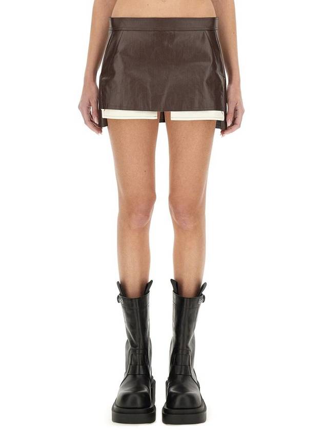 Rick Owens Denim Skirt - RICK OWENS - BALAAN 3