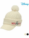 Women s Fur Bloch Wool Knit Cap DO4LACR30 - DISNEY GOLF - BALAAN 1