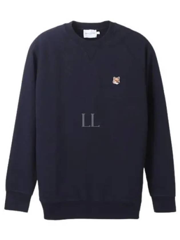 Fox Head Patch Classic Sweatshirt Navy - MAISON KITSUNE - BALAAN 2