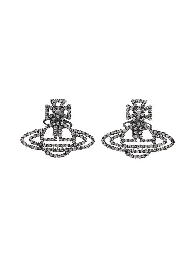 Anna Lisa Earrings Ruthenium - VIVIENNE WESTWOOD - BALAAN 11