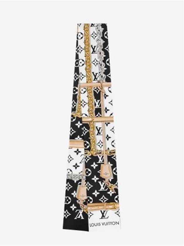 Monogram Confidential Scarf Black - LOUIS VUITTON - BALAAN 3